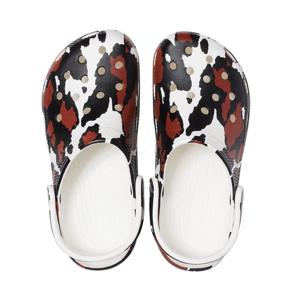 Crocs Childrens Classic Clogs (210728-9B7) Cow [SD]