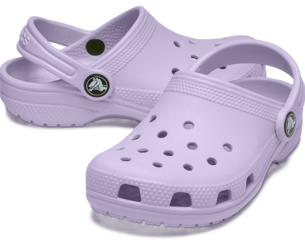 Crocs Childrens Classic Clogs (206991-530) Lavender