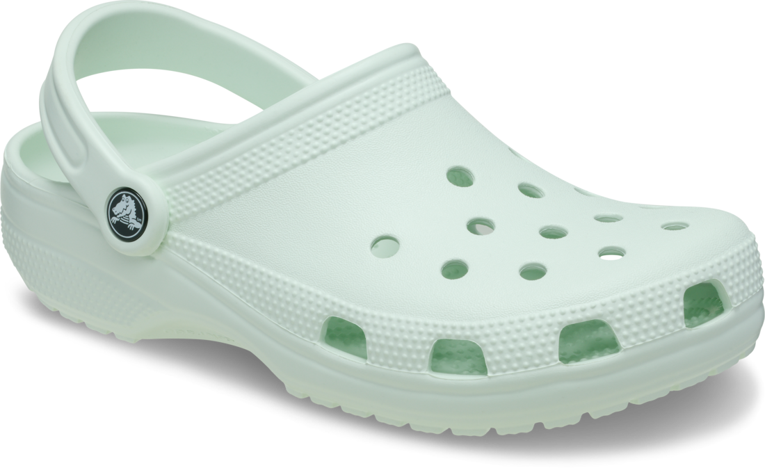 Crocs Childrens Classic Clogs (206991-3YF) Mint Tint