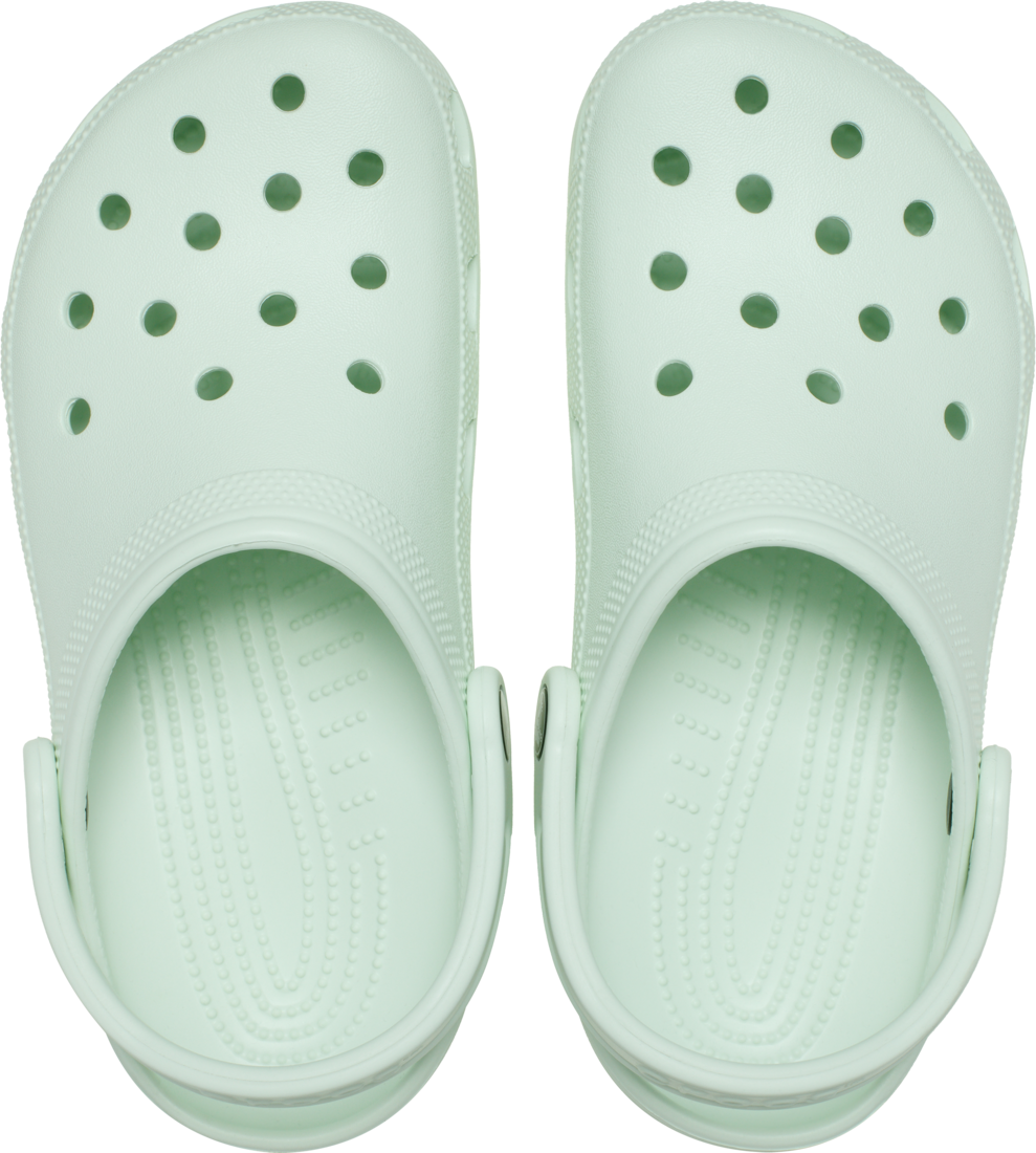 Crocs Childrens Classic Clogs (206991-3YF) Mint Tint