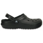 Crocs Unisex Classic Fuzz-Lined Clogs (203591-060) Black