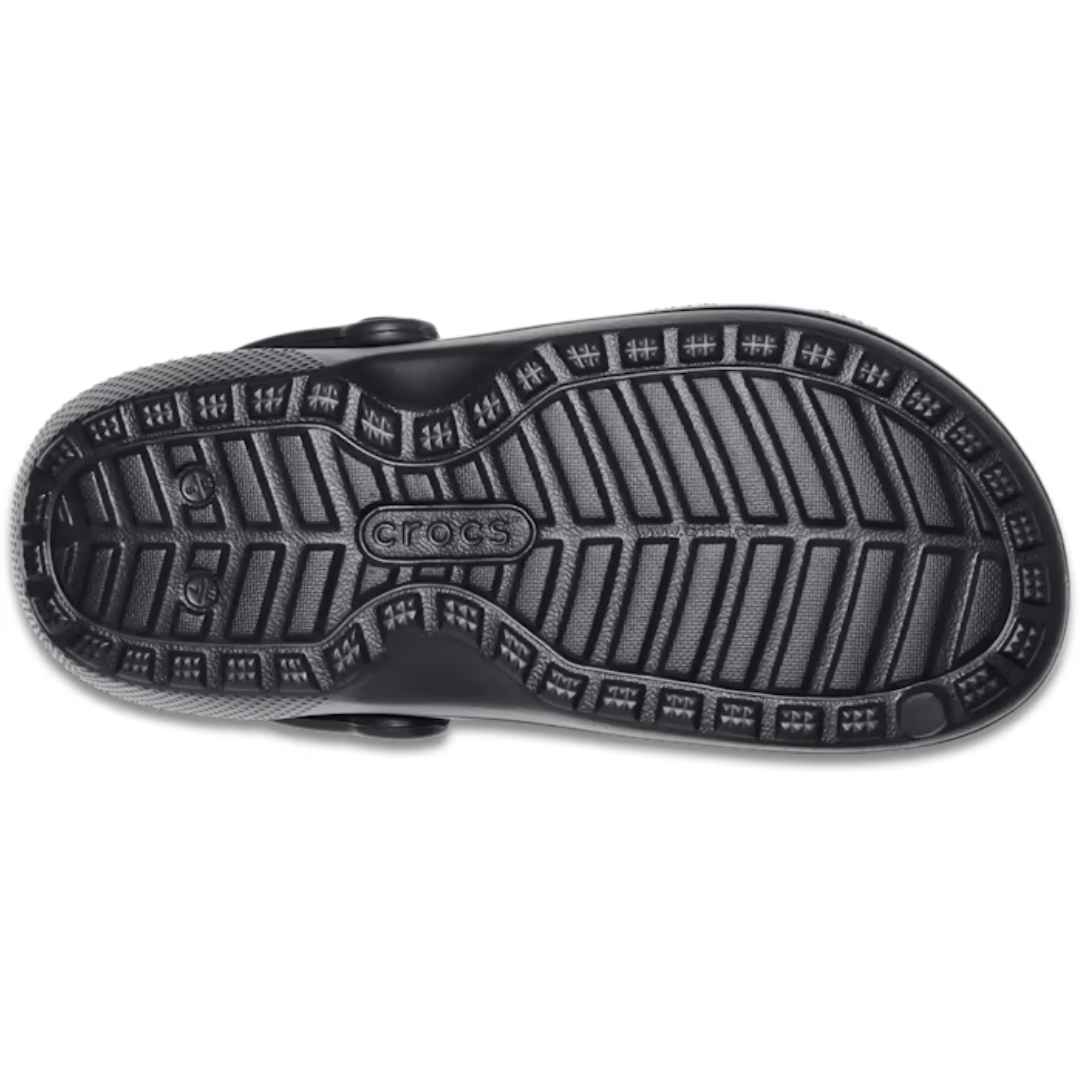 Crocs Unisex Classic Fuzz-Lined Clogs (203591-060) Black