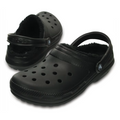 Crocs Unisex Classic Fuzz-Lined Clogs (203591-060) Black