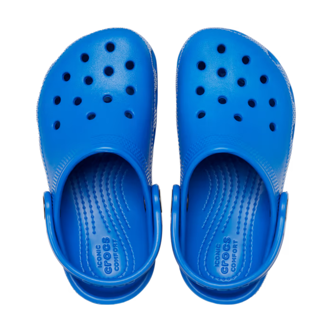 Crocs Toddlers Classic Clogs (206990-4KZ) Blue Bolt