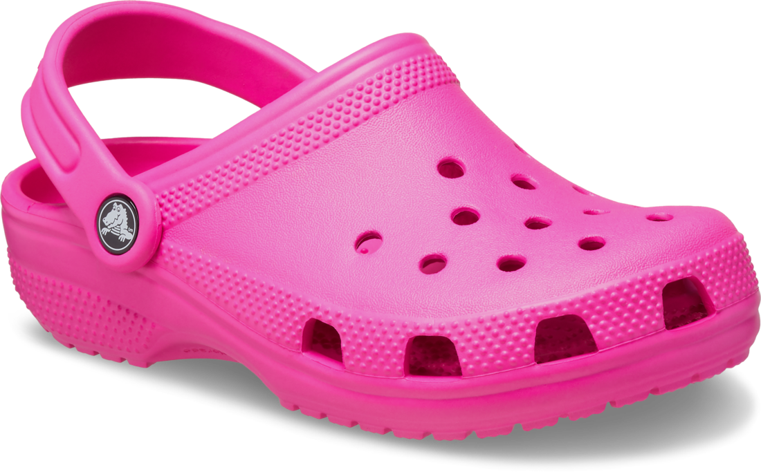 Crocs Toddlers Classic Clogs (206990-6TW) Pink Crush