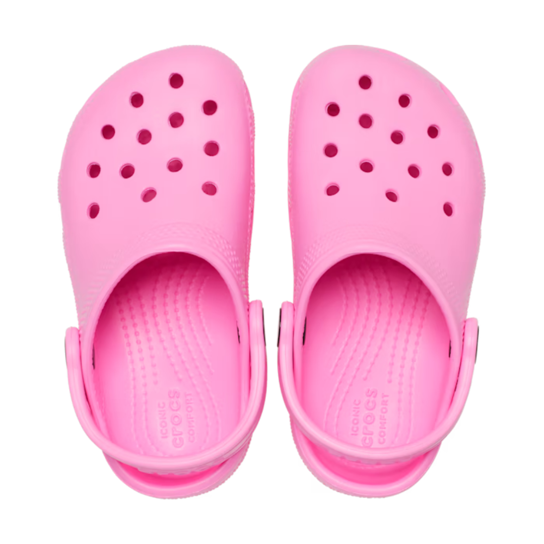 Crocs Toddlers Classic Clogs (206990-6SW) Taffy Pink