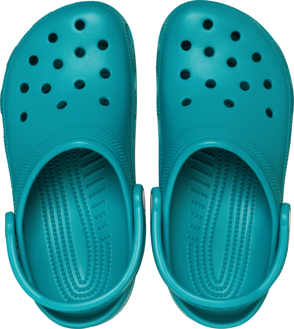 Crocs Toddlers Classic Clogs (206990-3AY) Turbo Teal