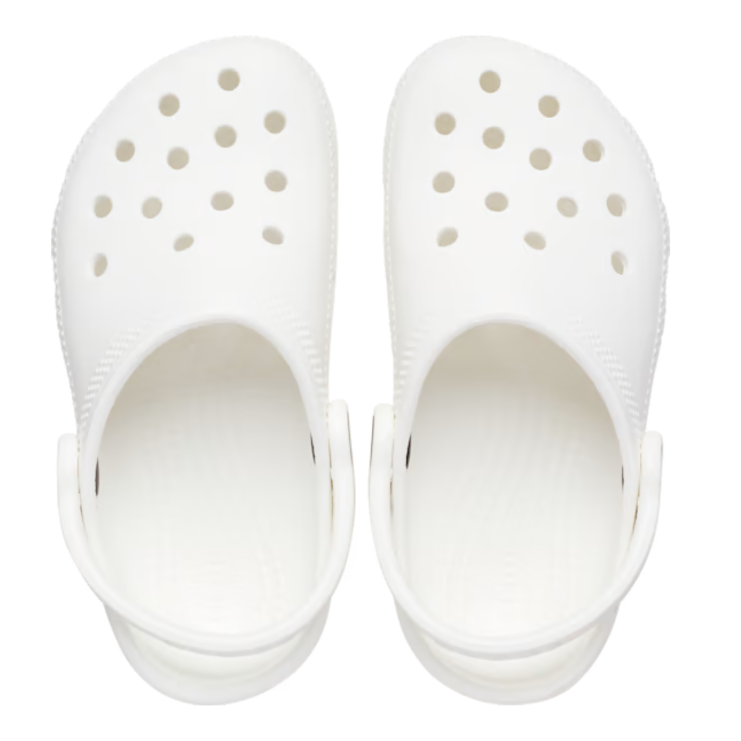 Crocs Toddlers Classic Clogs (206990-100) White