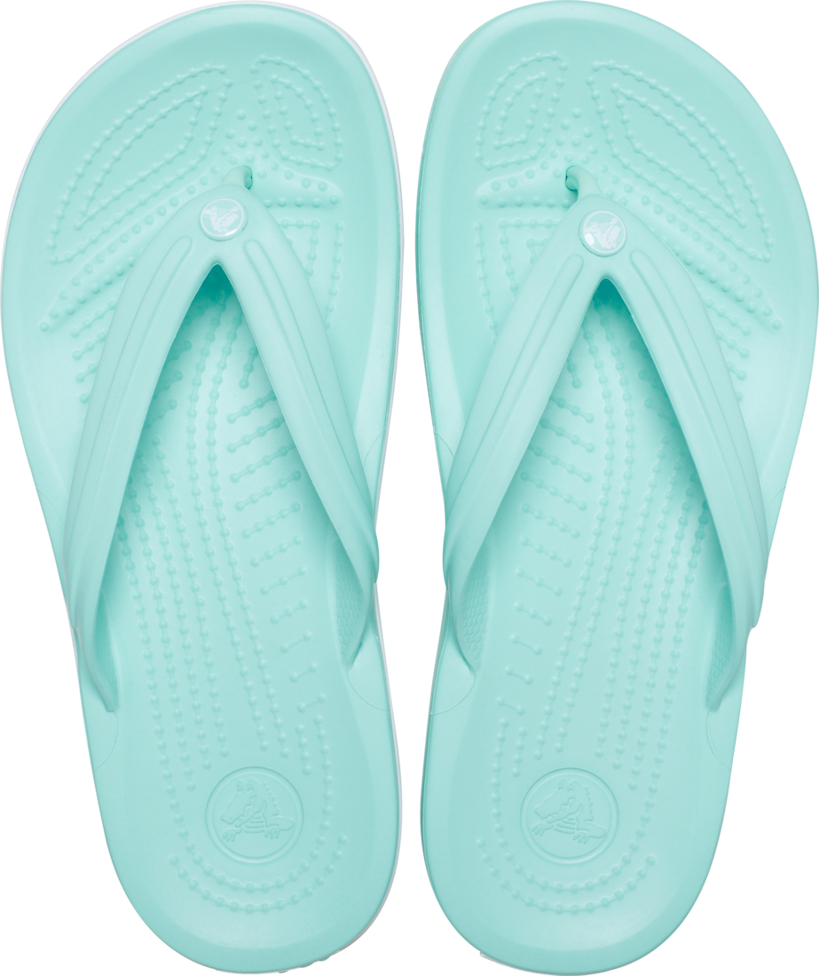 Crocs Unisex Crocband Flip Flops (11033-4PD) Aquamarine