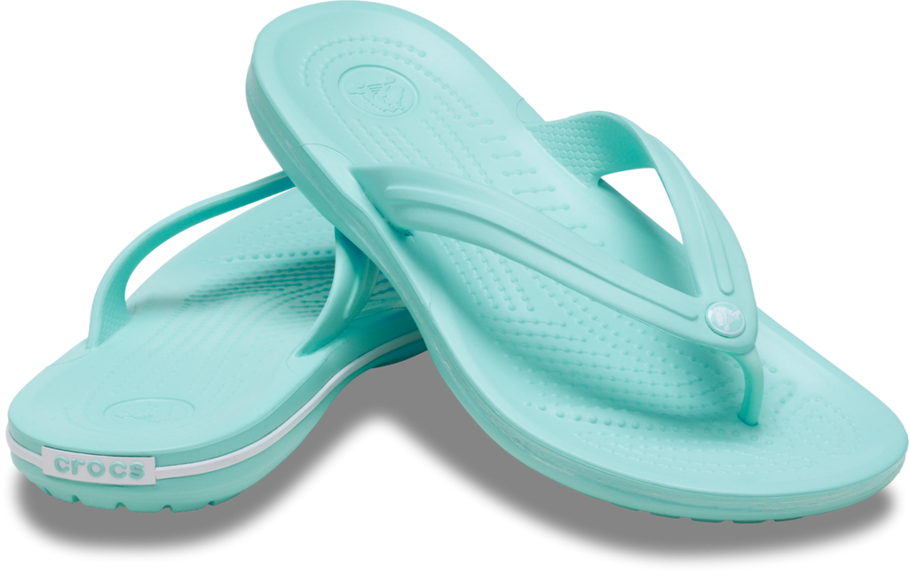 Crocs Unisex Crocband Flip Flops (11033-4PD) Aquamarine