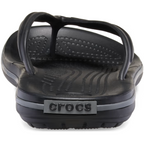 Crocs Unisex Crocband Flip Flops (11033-0DD) Black/Slate Grey