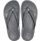 Crocs Unisex Crocband Flip Flops (11033-0EX) Slate Grey/Smoke