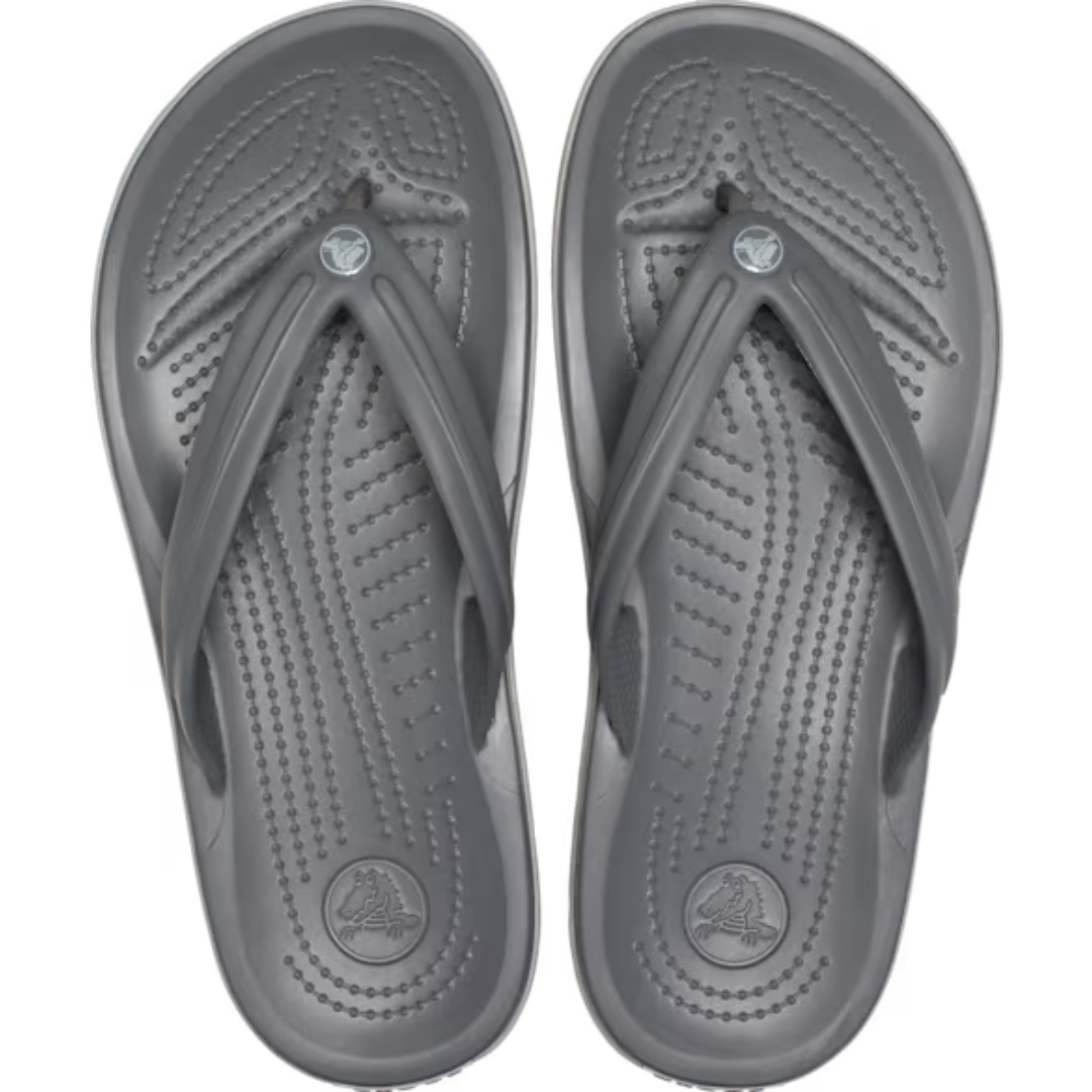 Crocs Unisex Crocband Flip Flops (11033-0EX) Slate Grey/Smoke