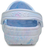 Crocs Unisex Classic Watercolur Marbled Clogs (211583-4ZD) Blue/White