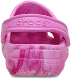 Crocs Unisex Watercolour Marbled Clogs (211583-7AV) Pink Swirl