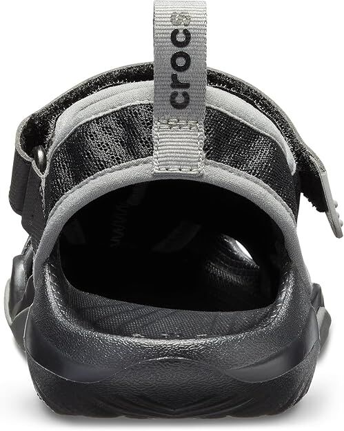 Crocs Mens Swiftwater Mesh Desk Sandals (205289-001) Black
