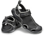 Crocs Mens Swiftwater Mesh Desk Sandals (205289-001) Black