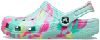 Crocs Toddlers Classic Marbled Clogs (206838-4PE) Aquamarine/Multi