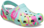 Crocs Toddlers Classic Marbled Clogs (206838-4PE) Aquamarine/Multi