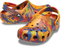 Crocs Toddlers Classic Marbled Clogs (206838-83B) Orange Zing/Multi