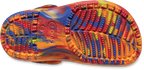 Crocs Toddlers Classic Marbled Clogs (206838-83B) Orange Zing/Multi