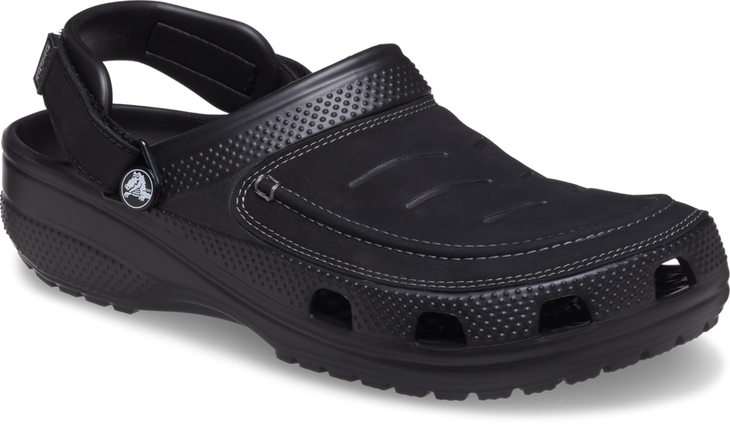 Crocs Mens Yukon Vista II LR Clogs (207689-0DD) Black/Slate Grey