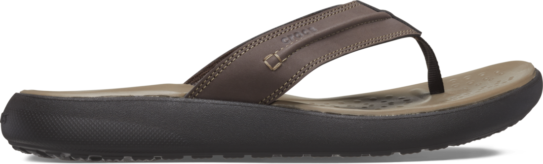 Crocs Mens Yukon Vista II LR Flip Flops (209332-206) Espresso