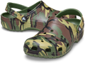 Crocs Unisex Classic Camouflage Clogs (211936-3TC) Army Green/Multi