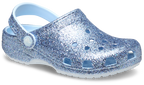 Crocs Childrens Classic Chunky Glitter Clogs (211939-4WK) Blue Frost