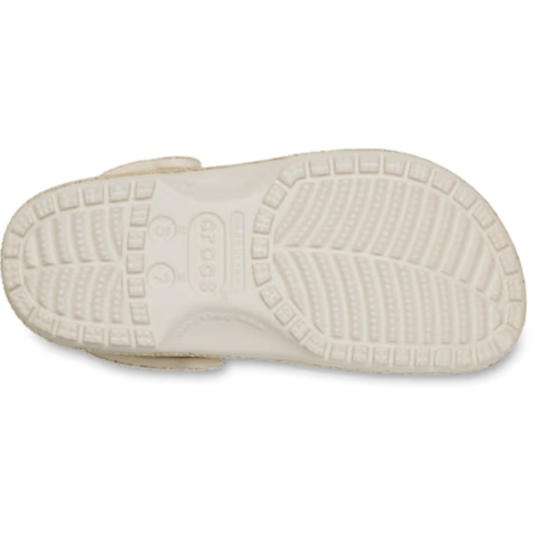 Crocs Unisex Classic Chunky Glitter Clogs (212049-0LH) Sandstone