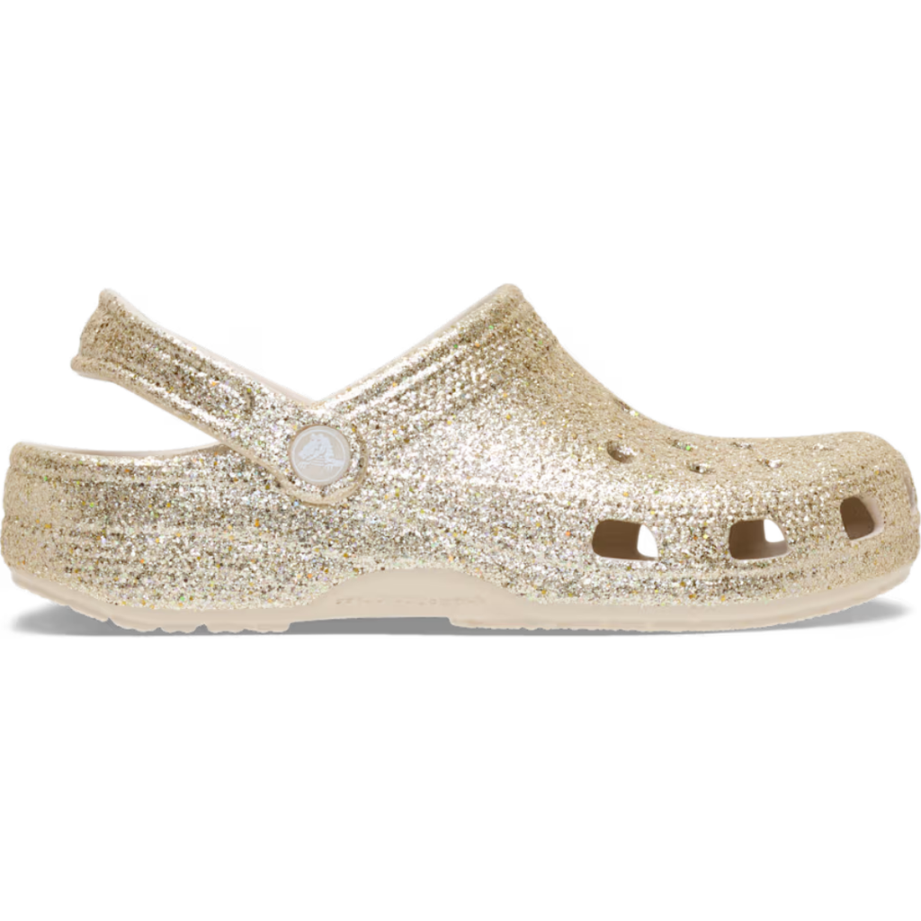 Crocs Unisex Classic Chunky Glitter Clogs (212049-0LH) Sandstone