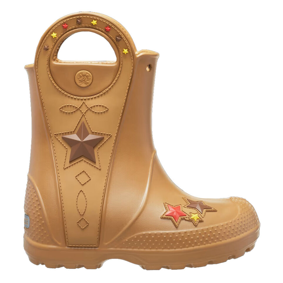 Crocs Childrens Handle It Western Boots (212545-2HI) Umber