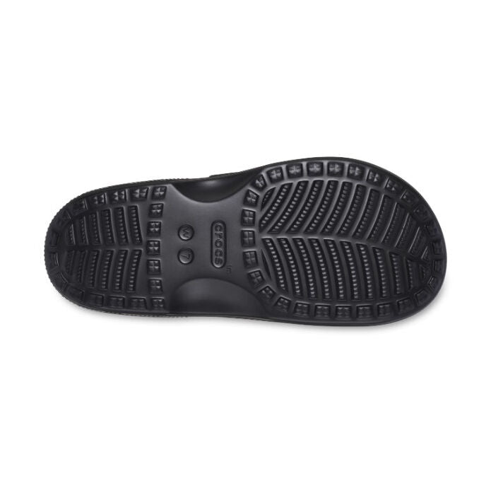 Crocs Womens Saturday Metallic Buckle Sandals (213316-001) Black