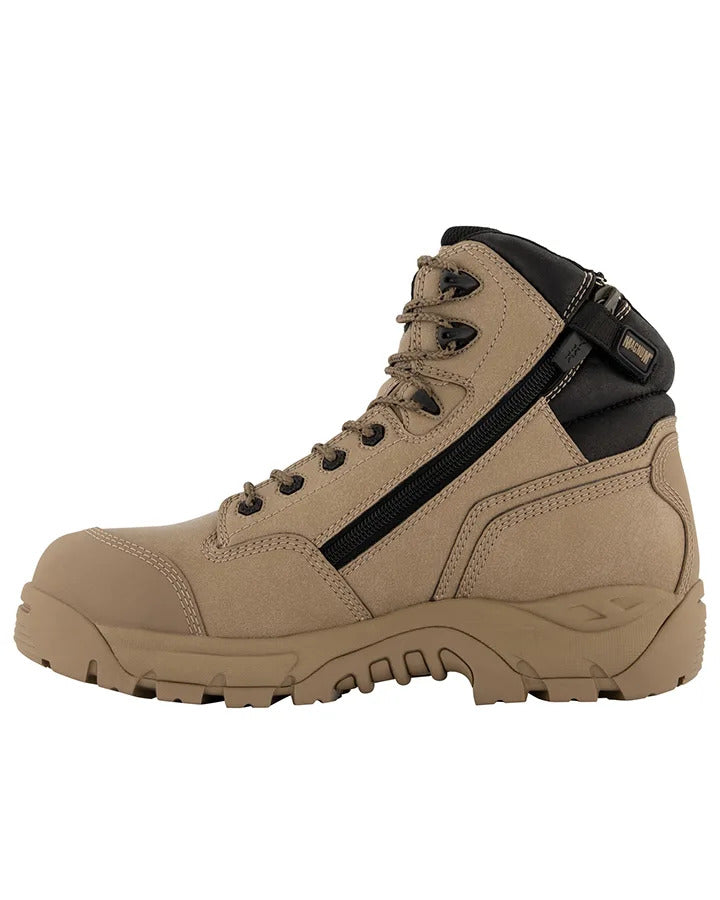 Magnum Mens Precision Max SZ CT WPI Safety Boots (MPN150) Stone