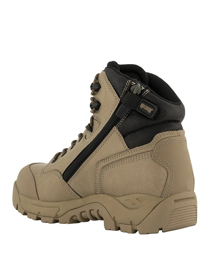 Magnum Mens Precision Max SZ CT WPI Safety Boots (MPN150) Stone