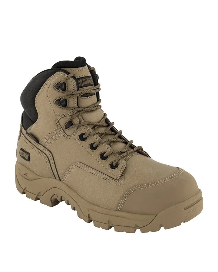 Magnum Mens Precision Max SZ CT WPI Safety Boots (MPN150) Stone