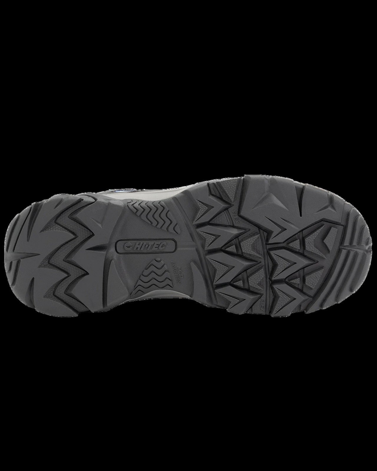 Hi-Tec Womens Tarantula Low WP Hiking Shoes (HOWTA300) Grey/Charcoal/Cornflower [SD]