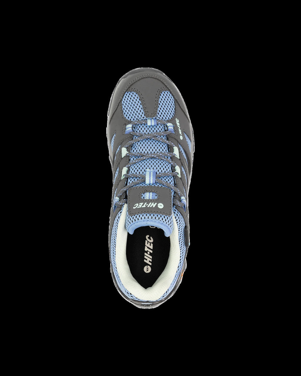 Hi-Tec Womens Tarantula Low WP Hiking Shoes (HOWTA300) Grey/Charcoal/Cornflower [SD]