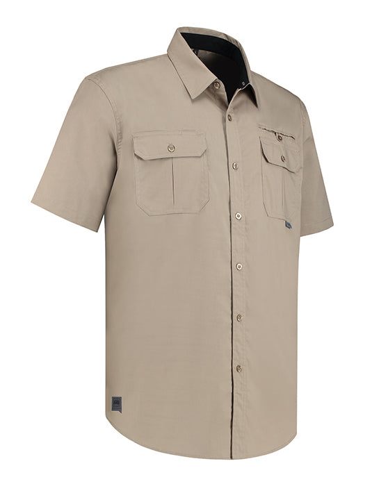 Magnum Mens Sitemaster S/S Shirt (MASR100-BRK) Brick [SD]