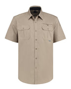 Magnum Mens Sitemaster S/S Shirt (MASR100-BRK) Brick [SD]