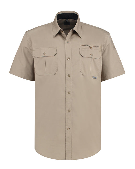Magnum Mens Sitemaster S/S Shirt (MASR100-BRK) Brick [SD]