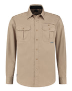 Magnum Mens Sitemaster L/S Shirt (MASR110-BRK) Brick 