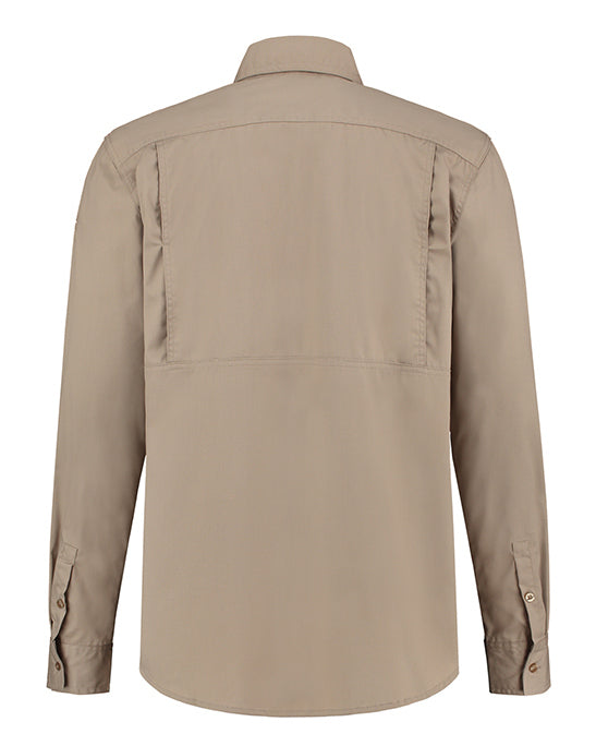 Magnum Mens Sitemaster L/S Shirt (MASR110-BRK) Brick 