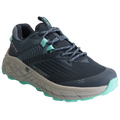Hi-Tec Womens Geo Fuse Low WP Hiking Shoes (HOWGF3) Grisaille/Pool Blue