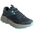 Hi-Tec Womens Geo Fuse Low WP Hiking Shoes (HOWGF3) Grisaille/Pool Blue