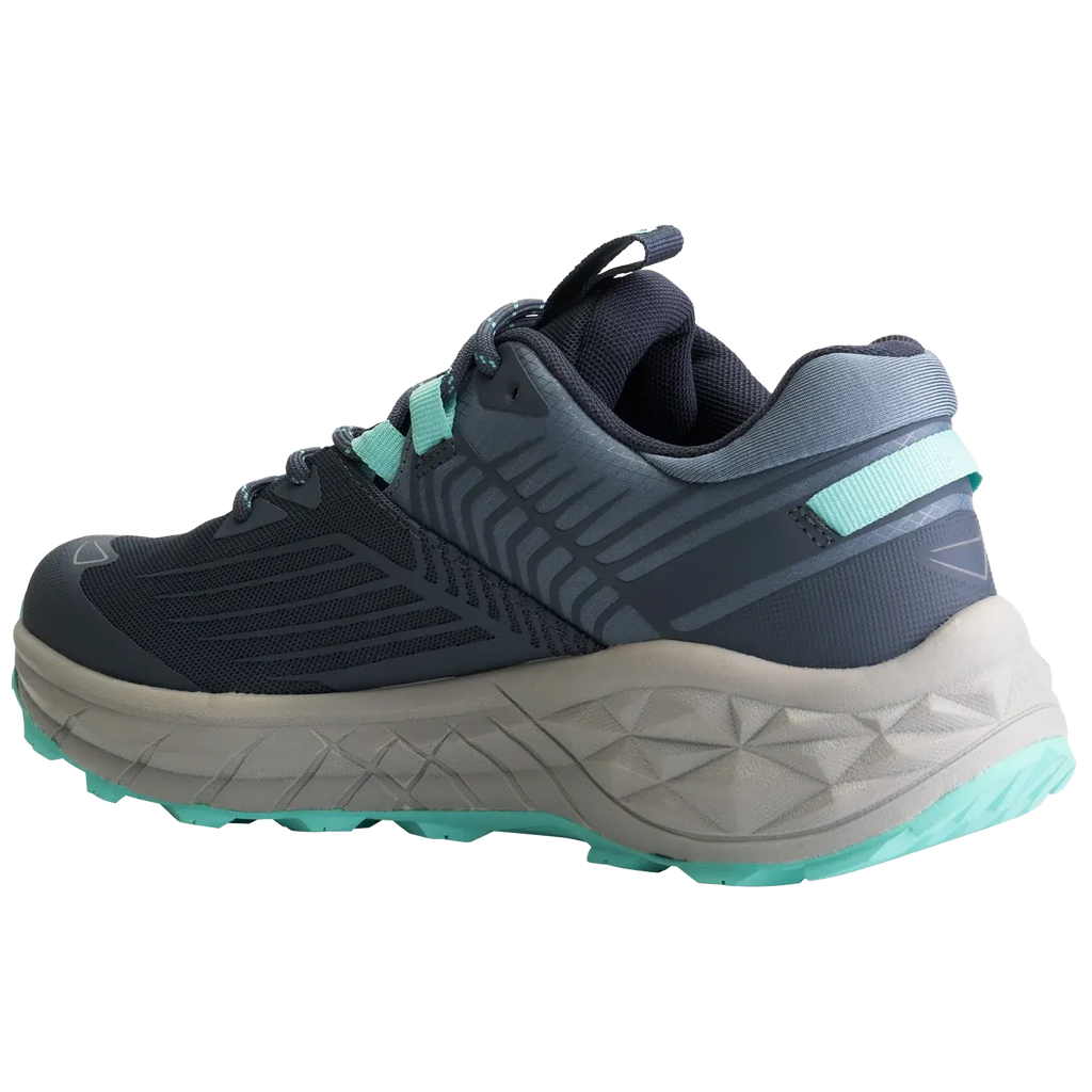Hi-Tec Womens Geo Fuse Low WP Hiking Shoes (HOWGF3) Grisaille/Pool Blue