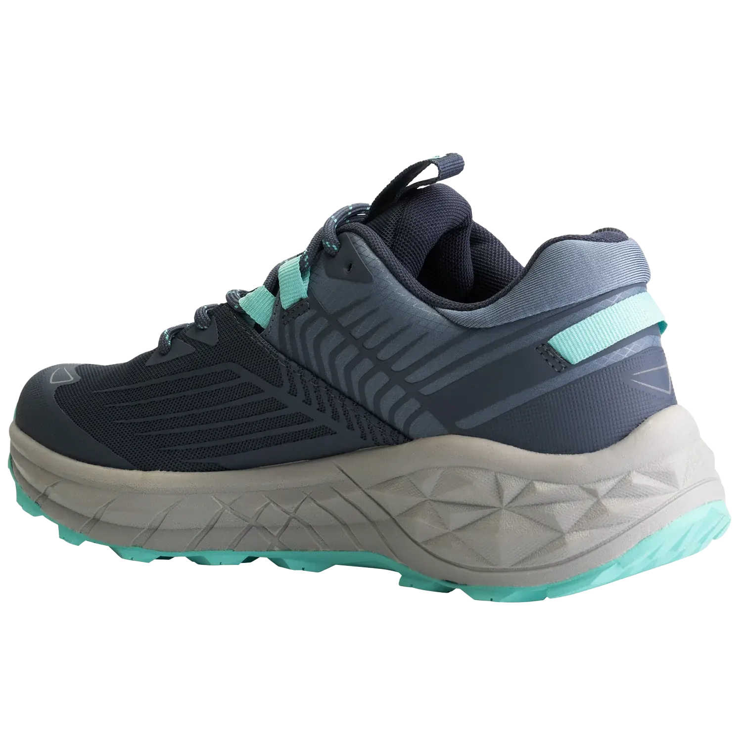 Hi-Tec Womens Geo Fuse Low WP Hiking Shoes (HOWGF3) Grisaille/Pool Blue