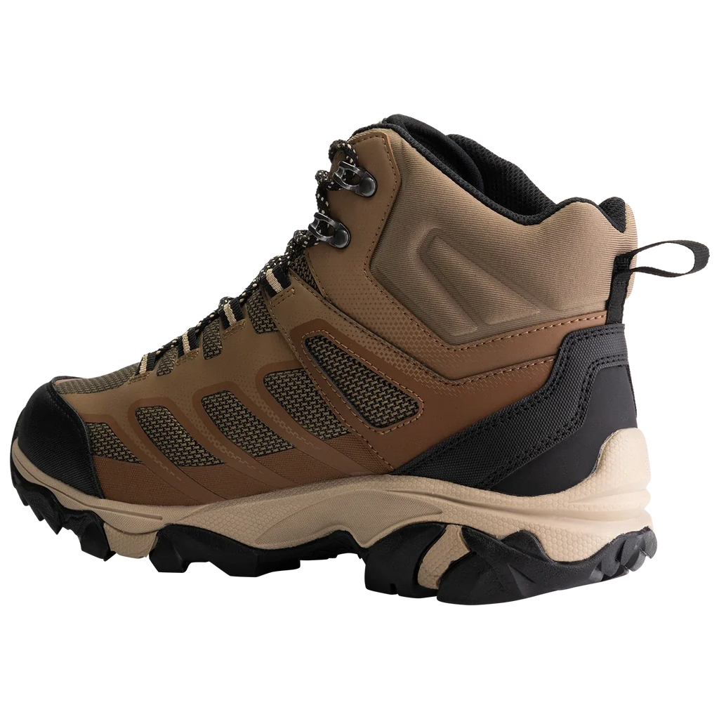 Hi-Tec Mens Ravus 2.0 Mid WP Hiking Boots (HOM2R1) Toffee/Tannin