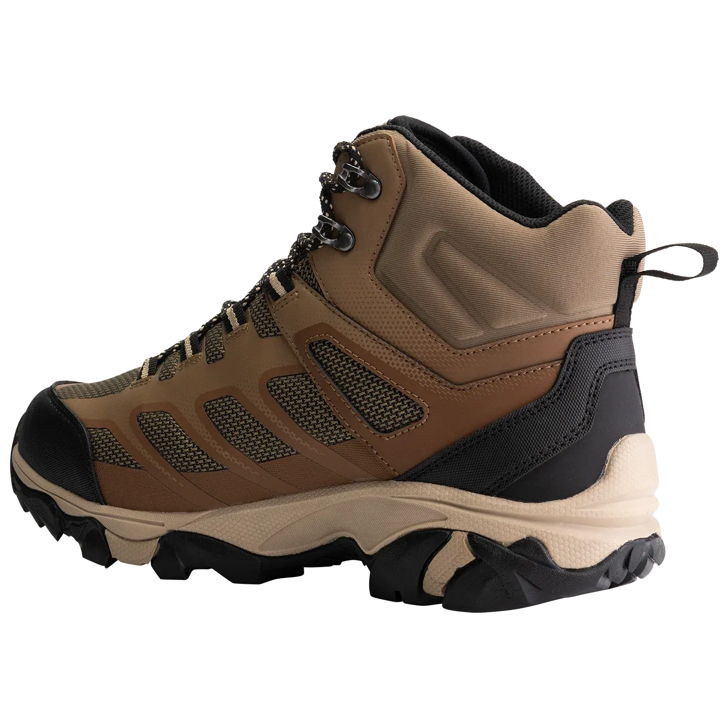 Hi-Tec Mens Ravus 2.0 Mid WP Hiking Boots (HOM2R1) Toffee/Tannin