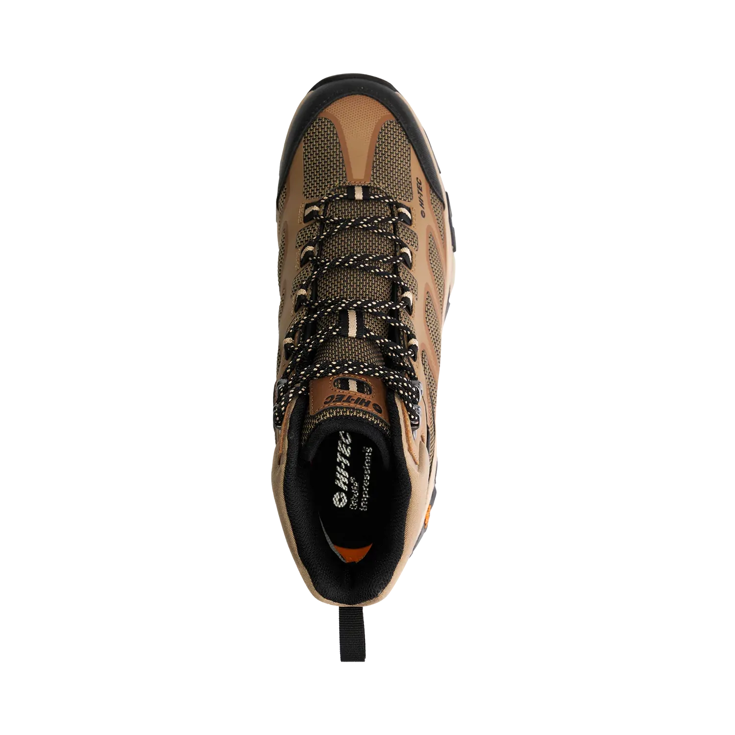 Hi-Tec Mens Ravus 2.0 Mid WP Hiking Boots (HOM2R1) Toffee/Tannin
